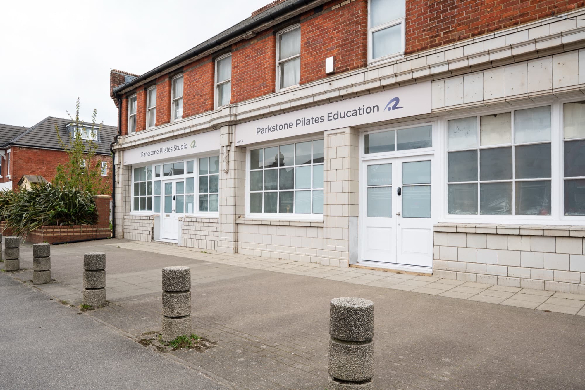 Parkstone Pilates Studio shopfront on Ashley Road, Poole